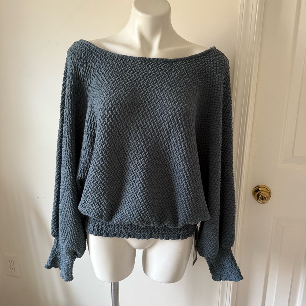 Olivia Grey Top- XL